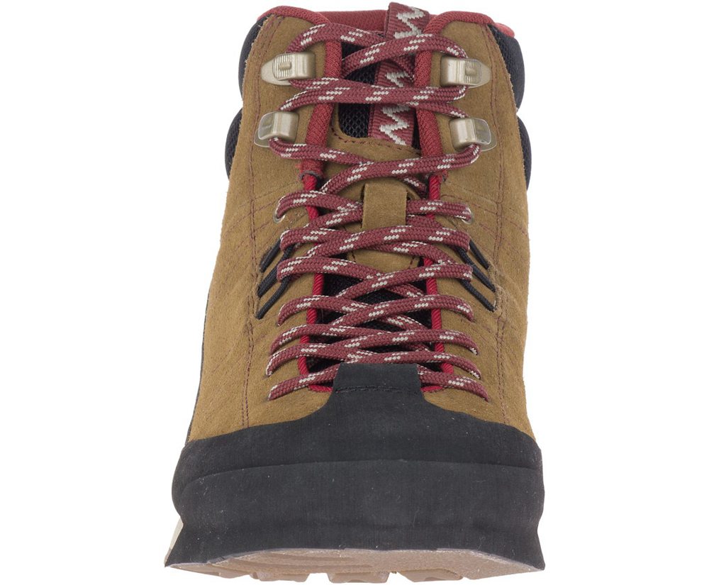 Merrell Støvler Herre - Catalyst Mid Suede Waterproof - Brune/Sort - OTN743125